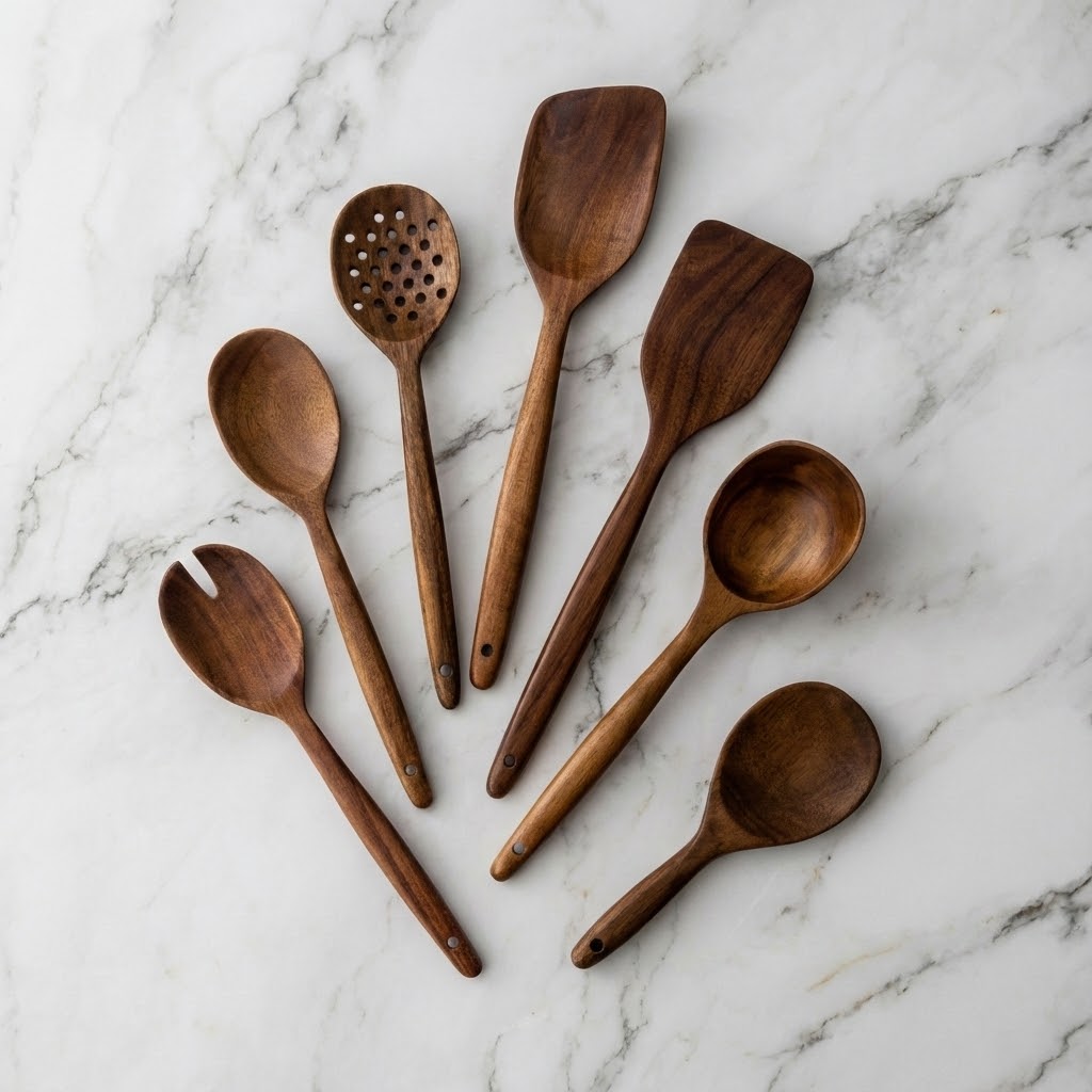 Handcrafted Wooden Utensils
