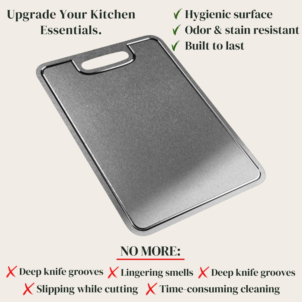 Pure Titanium Cutting Board Set